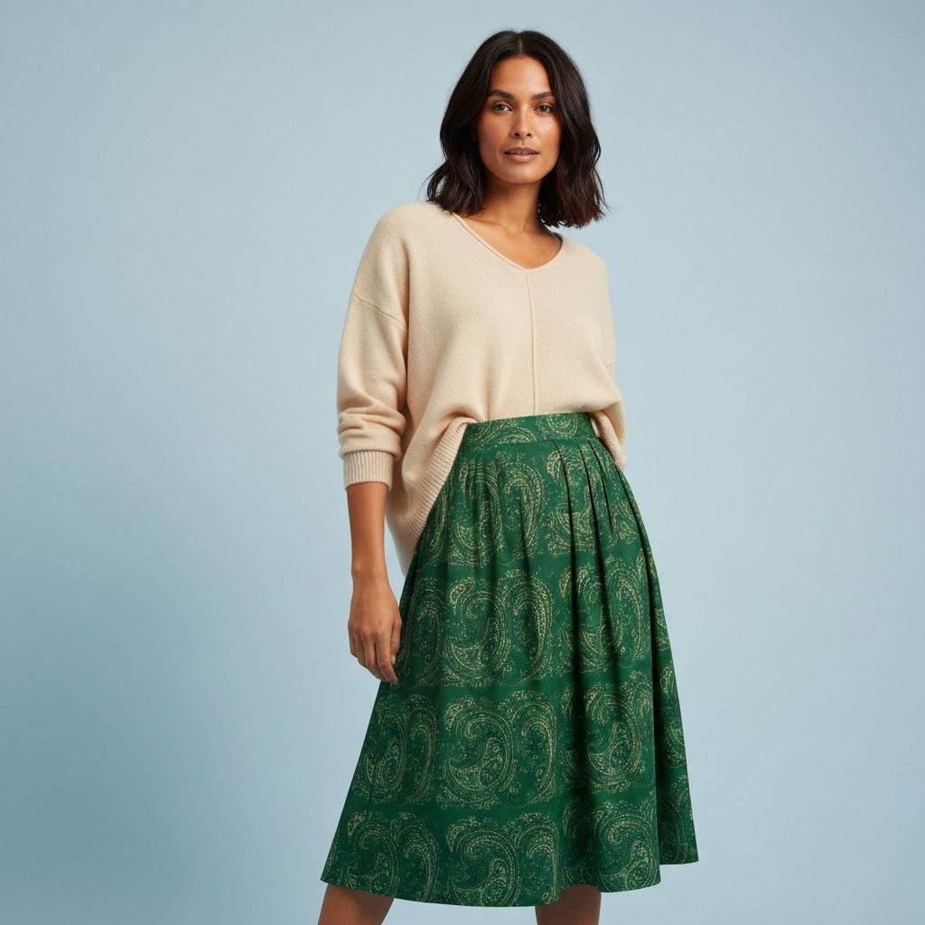 The Return of the Midi Skirt